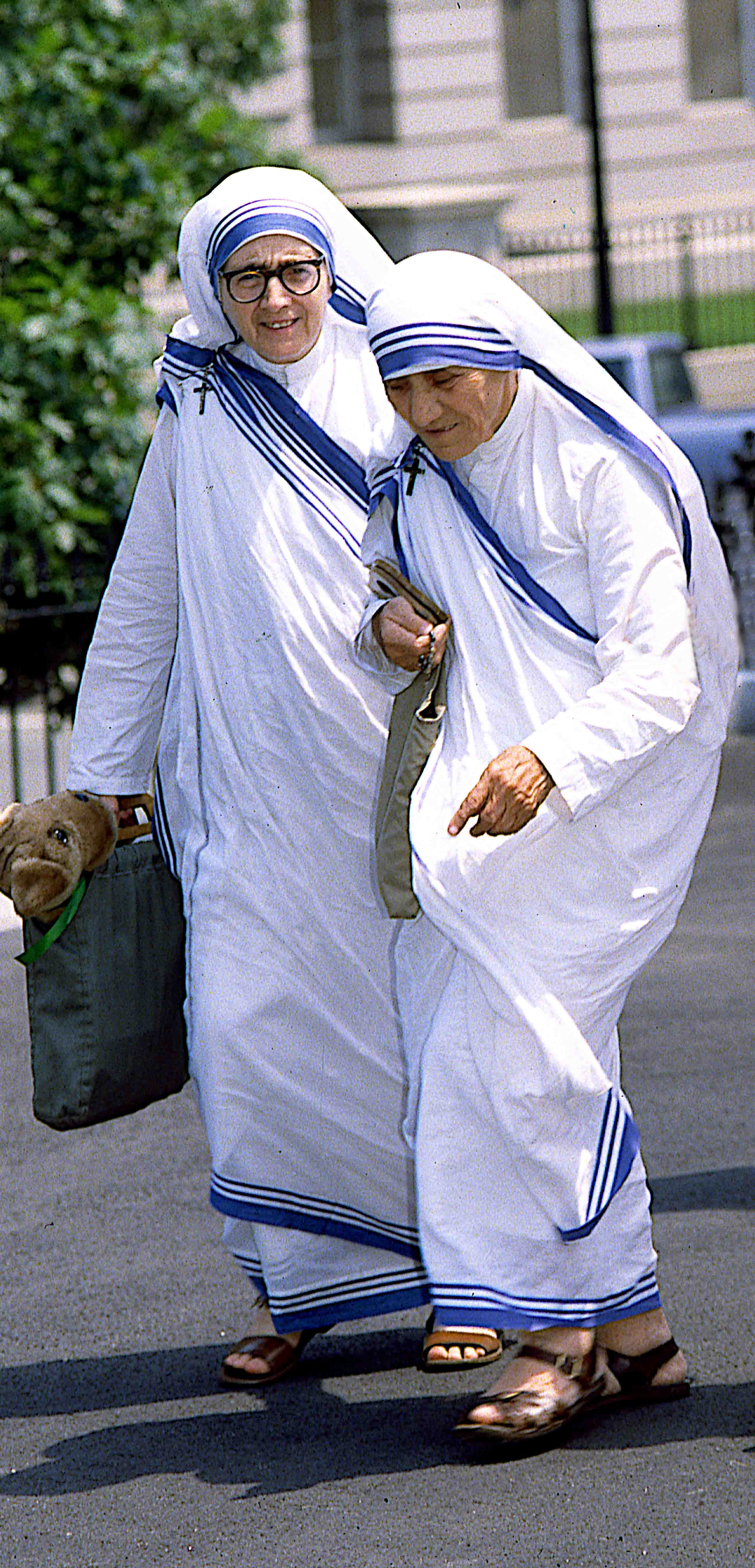 Washington, DC. USA, 13th June, 1986Mother Teresa visits the White House and meets with President Ronald Reagan.