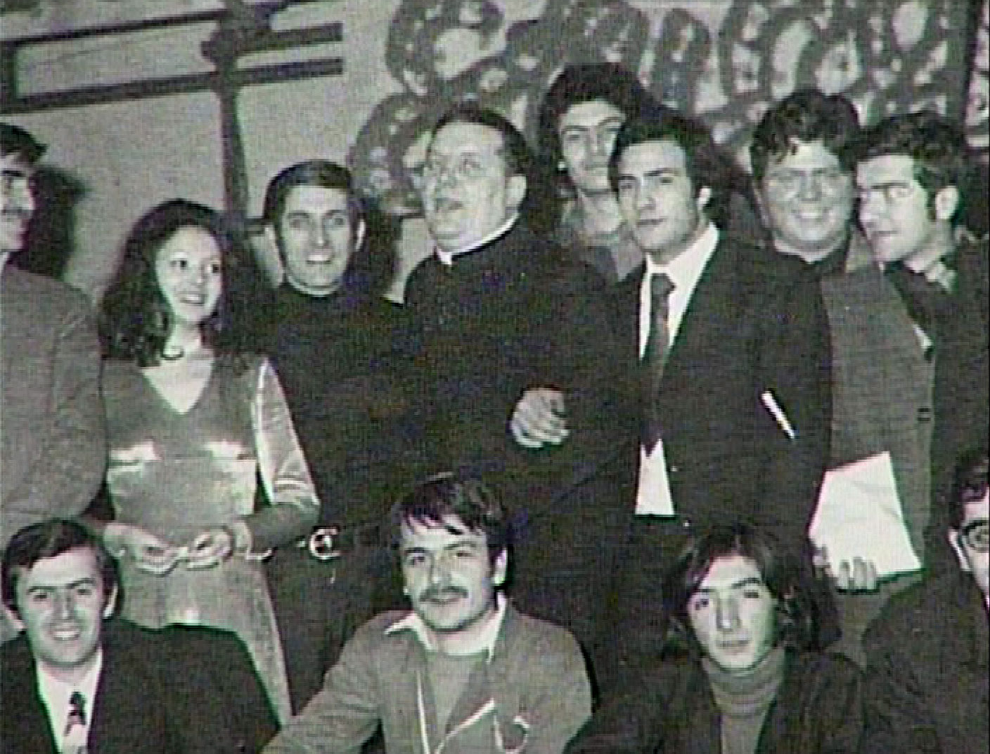 Con i ragazzi dell'Oratorio negli anni '60