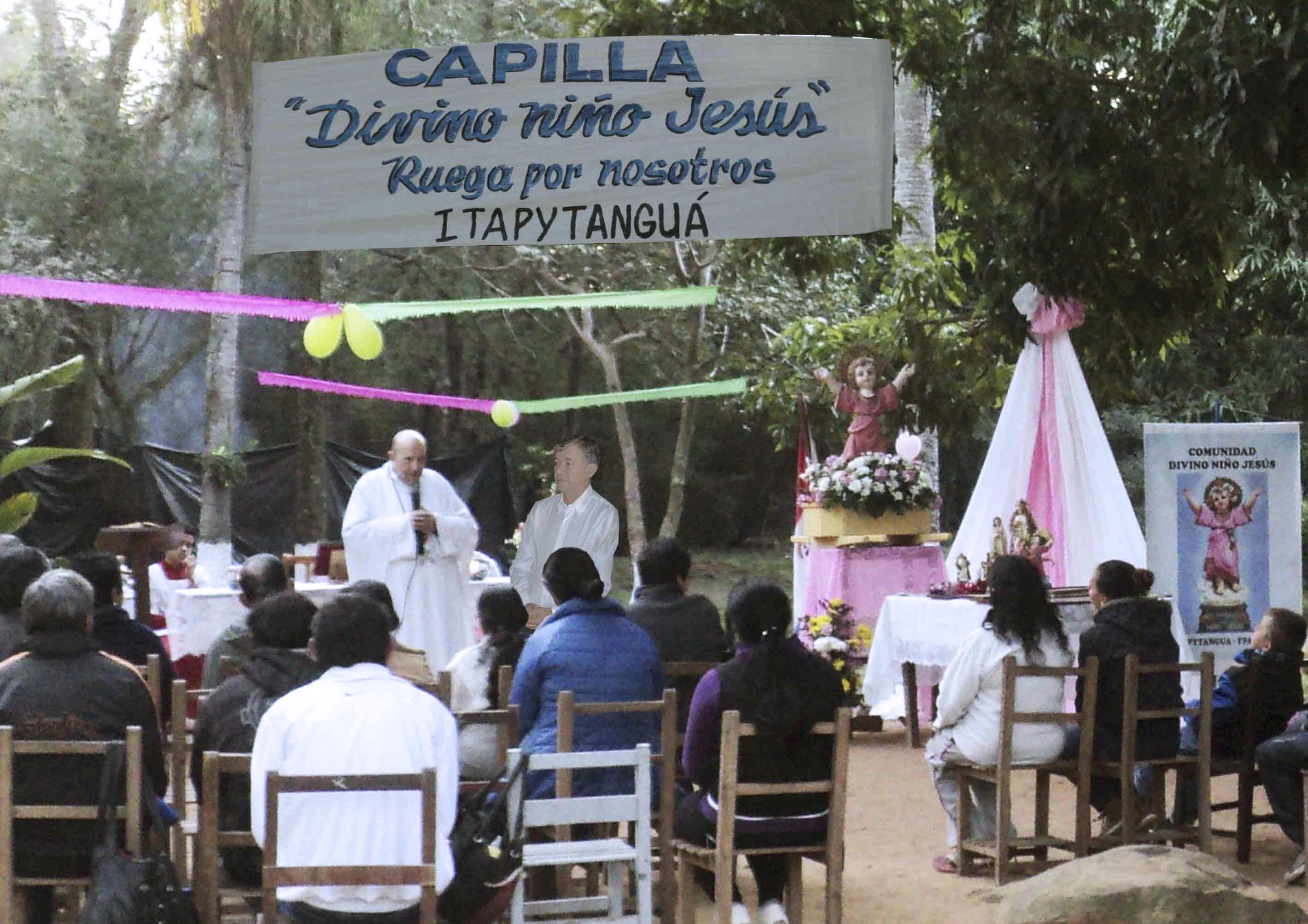 La capilla Divino Niño Jesús de Ypacaraí